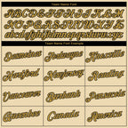 Custom City Cream Old Gold-Black 3D Skull Metal Sports Pullover Sweatshirt Hoodie