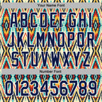 Custom Stitched Black Navy Blue Red Yellow-White 3D Mexico Aztec Pattern Sports Pullover Sweatshirt Hoodie