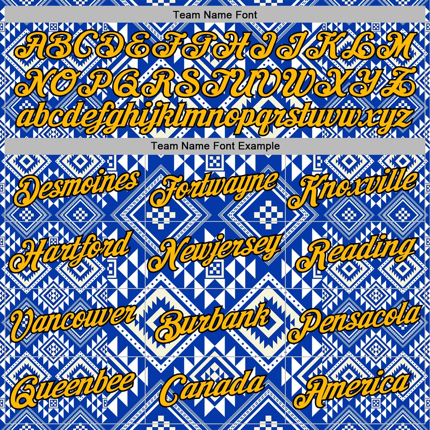 Custom Stitched White Gold Blue-Black 3D Mexico Aztec Pattern Sports Pullover Sweatshirt Hoodie