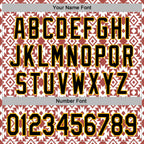 Custom Stitched White Black Red-Gold 3D Mexico Aztec Pattern Sports Pullover Sweatshirt Hoodie