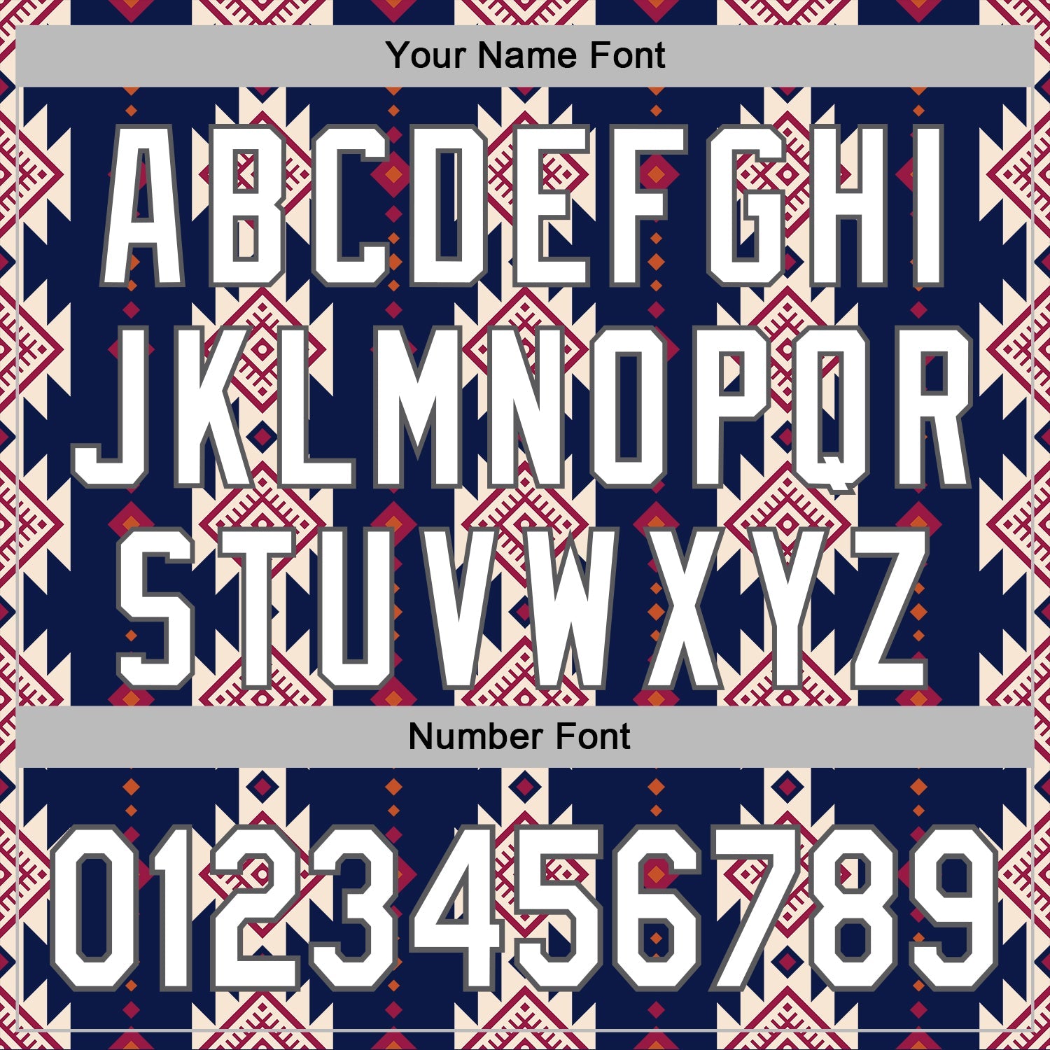 Custom Stitched Navy White Cream Red-Steel Gray 3D Mexico Aztec Pattern Sports Pullover Sweatshirt Hoodie