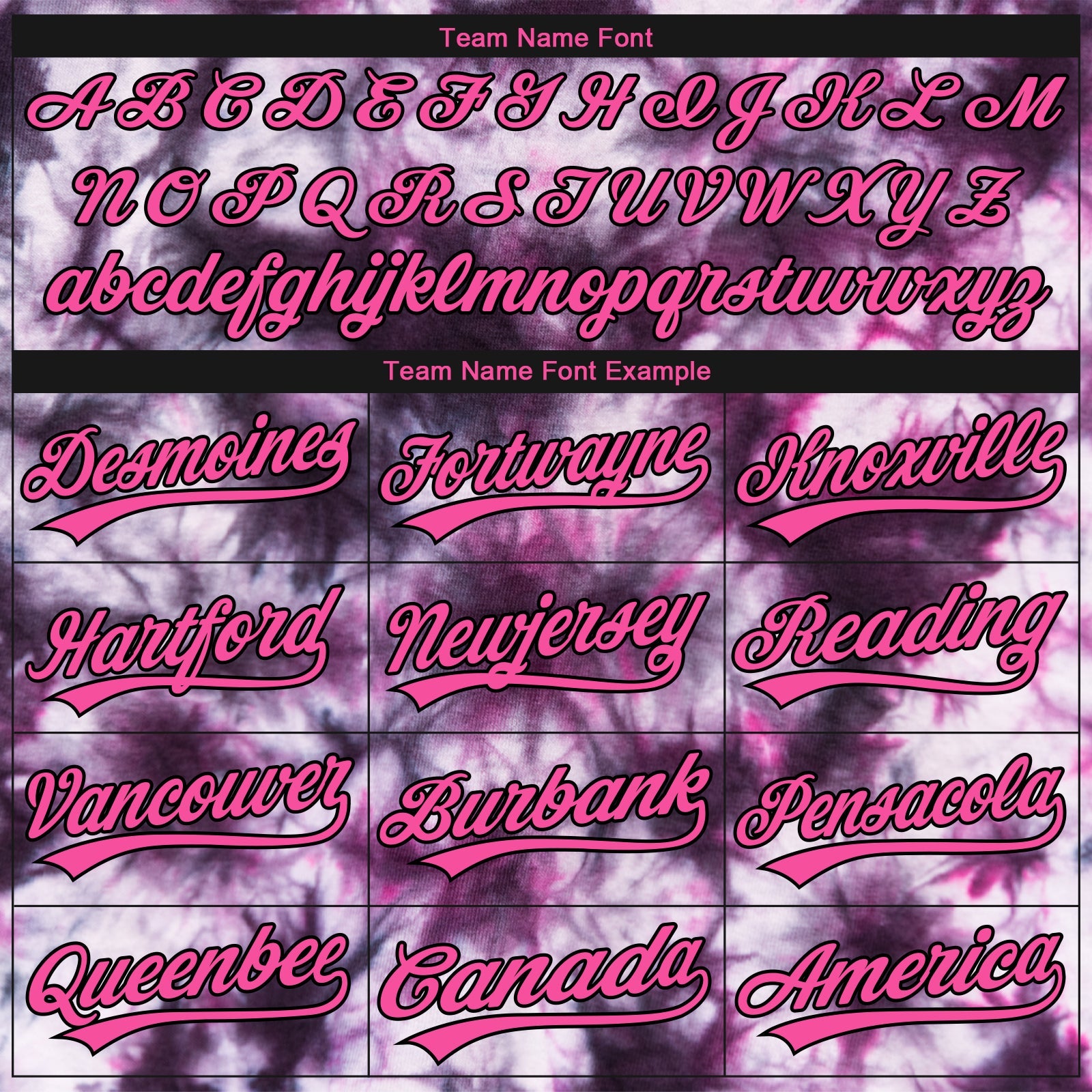 Custom Stitched Tie Dye Pink-Black 3D Sports Pullover Sweatshirt Hoodie