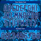 Custom Stitched Tie Dye Royal-White 3D Sports Pullover Sweatshirt Hoodie