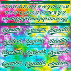 Custom Stitched Tie Dye Kelly Green-White 3D Sports Pullover Sweatshirt Hoodie