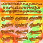 Custom Stitched Tie Dye Bay Orange-Black 3D Sports Pullover Sweatshirt Hoodie