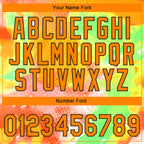 Custom Stitched Tie Dye Bay Orange-Black 3D Sports Pullover Sweatshirt Hoodie