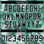 Custom Stitched Tie Dye Black-White 3D Sports Pullover Sweatshirt Hoodie