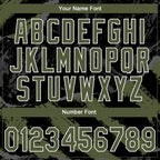 Custom Stitched Black Olive Steel Gray-White 3D Pattern Design Splash Sports Pullover Sweatshirt Hoodie