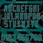 Custom Stitched Black Midnight Green Steel Gray-Gray 3D Pattern Design Splash Sports Pullover Sweatshirt Hoodie