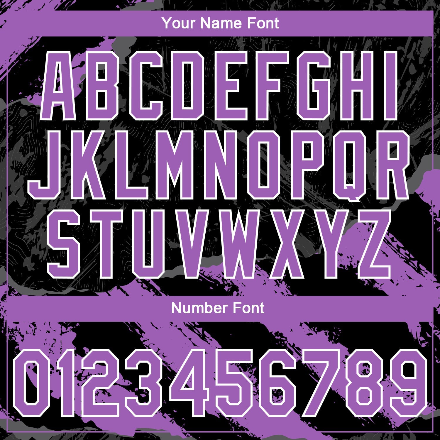 Custom Stitched Black Medium Purple Steel Gray-White 3D Pattern Design Splash Sports Pullover Sweatshirt Hoodie