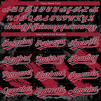 Custom Stitched Black Crimson Steel Gray-Gray 3D Pattern Design Splash Sports Pullover Sweatshirt Hoodie