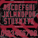 Custom Stitched Black Crimson Steel Gray-Gray 3D Pattern Design Splash Sports Pullover Sweatshirt Hoodie