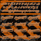 Custom Stitched Black Texas Orange Steel Gray-Gray 3D Pattern Design Splash Sports Pullover Sweatshirt Hoodie