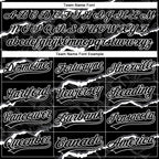 Custom Stitched Black White 3D Pattern Design Torn Paper Style Sports Pullover Sweatshirt Hoodie