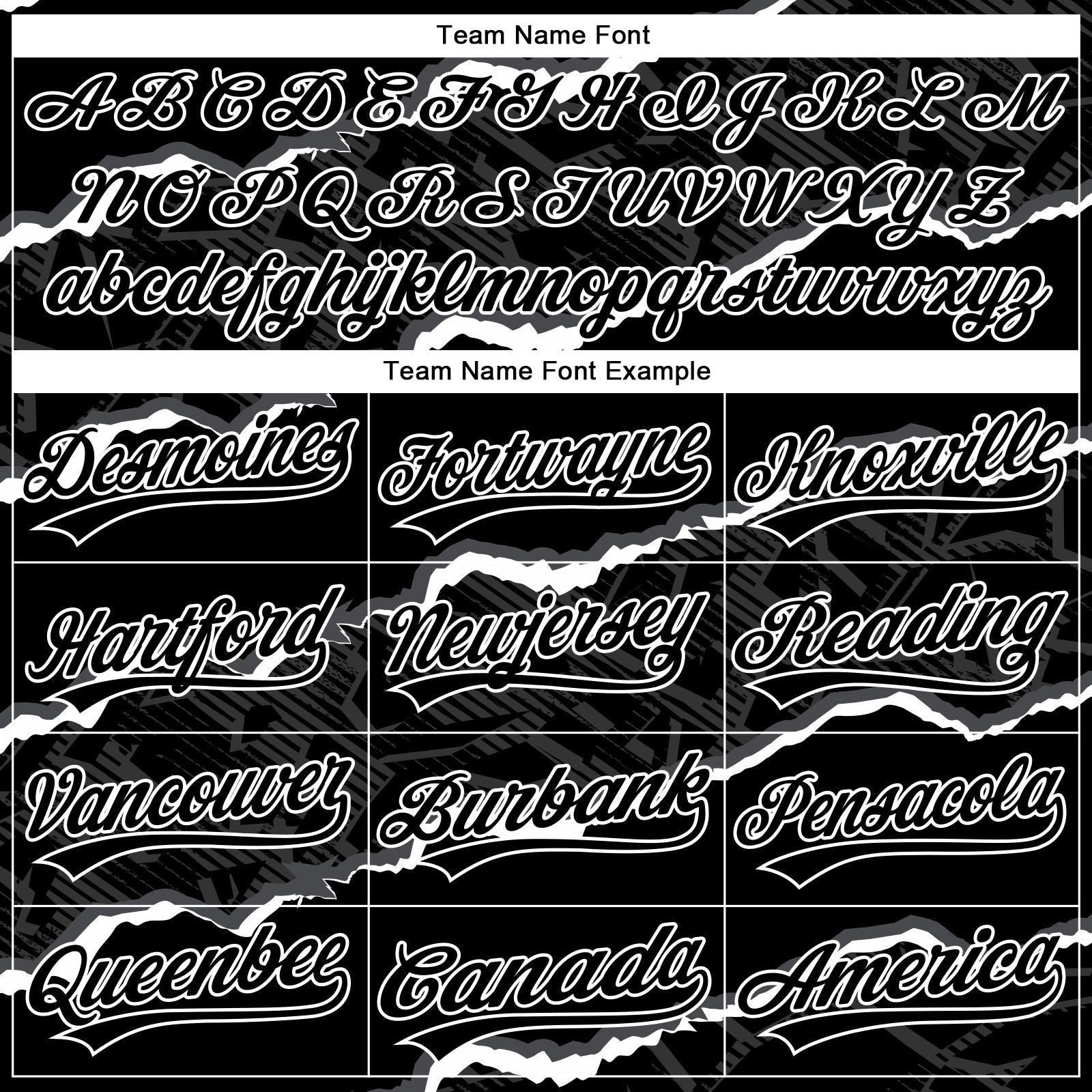 Custom Stitched Black White 3D Pattern Design Torn Paper Style Sports Pullover Sweatshirt Hoodie