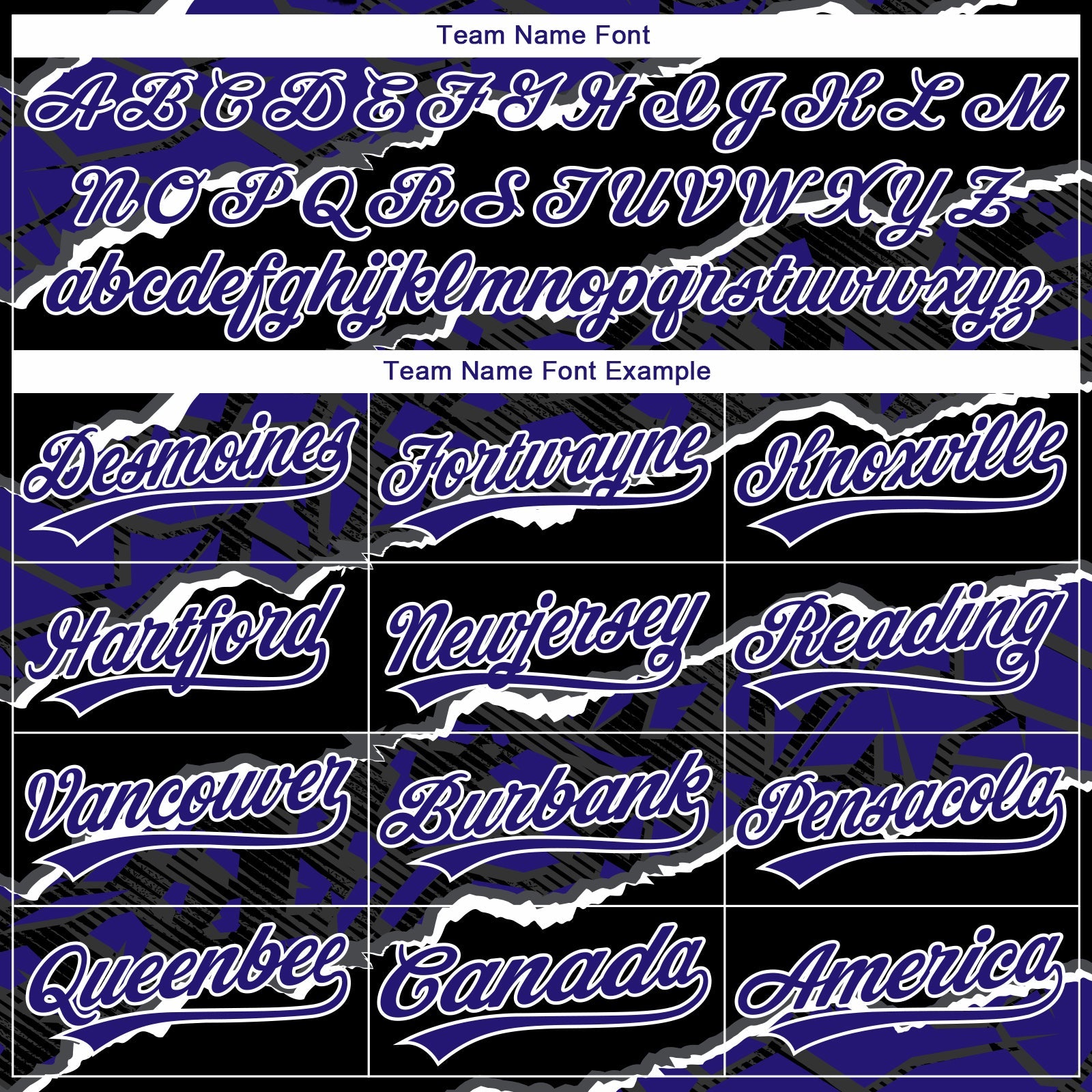 Custom Stitched Black Dark Purple-White 3D Pattern Design Torn Paper Style Sports Pullover Sweatshirt Hoodie