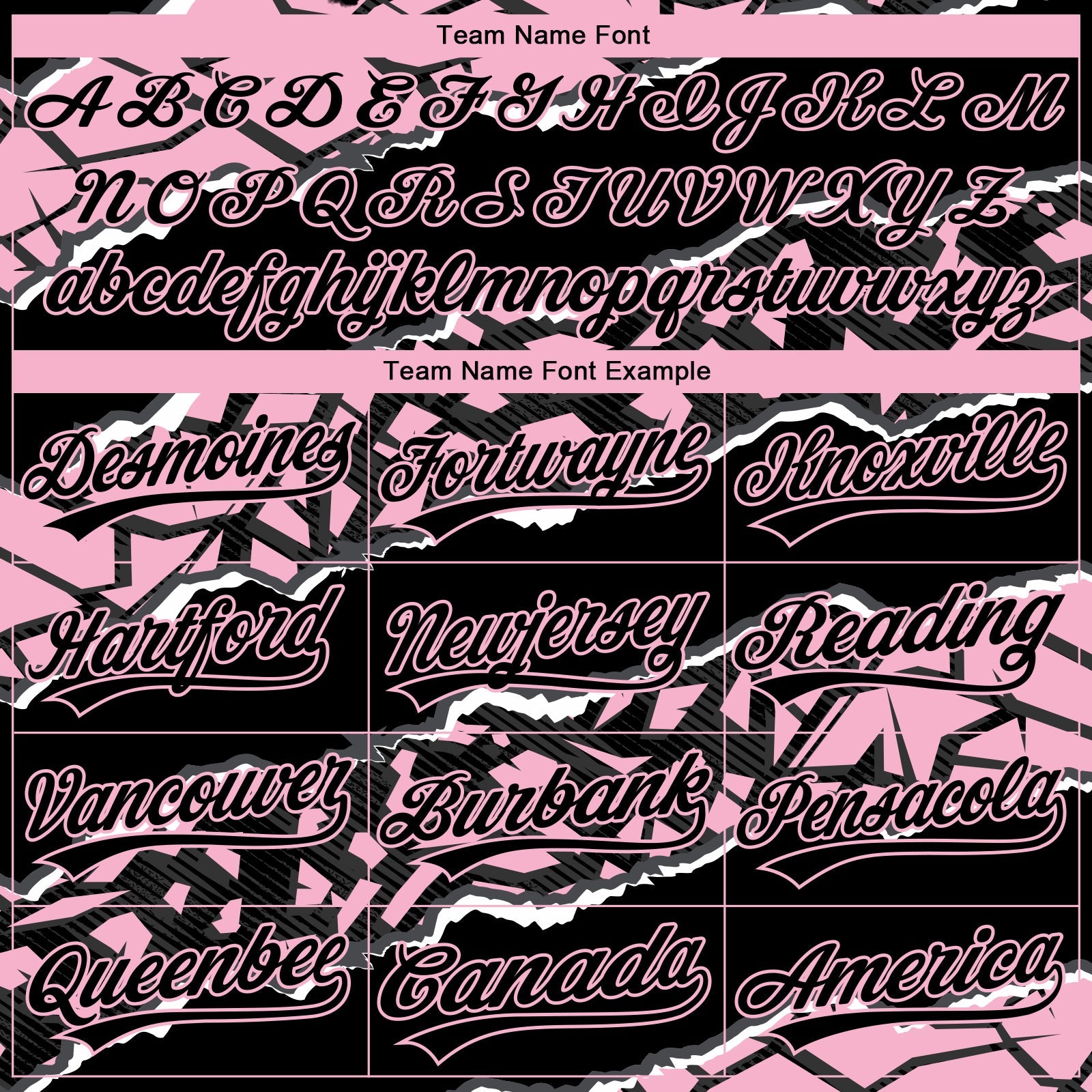 Custom Stitched Black Light Pink-White 3D Pattern Design Torn Paper Style Sports Pullover Sweatshirt Hoodie