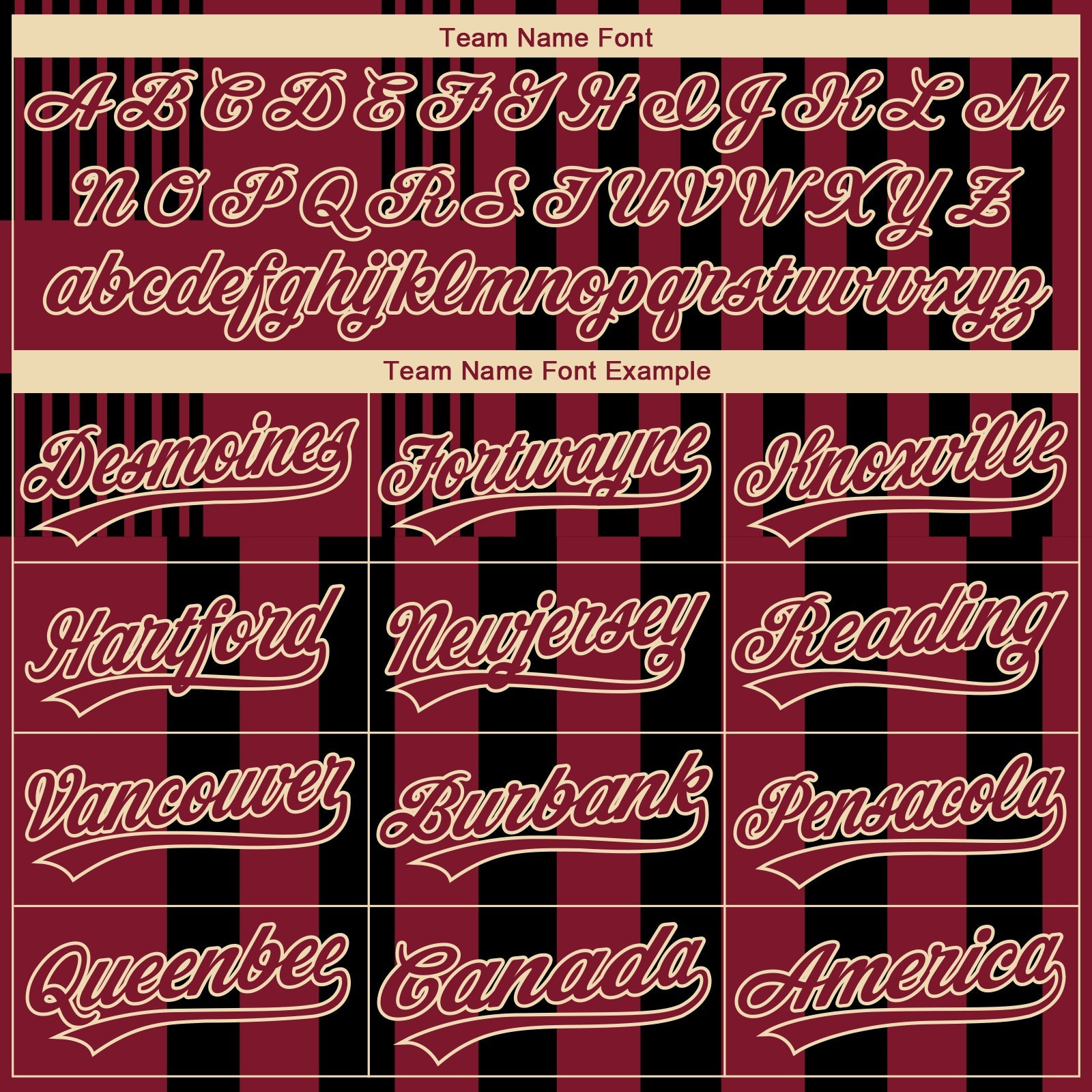 Custom Stitched Black Crimson-Cream 3D Pattern Design Line Sportswear Pullover Sweatshirt Hoodie