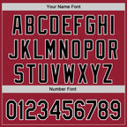 Custom Cardinal Black-White 3D Urban City Edition Sports Authentic Baseball Jersey