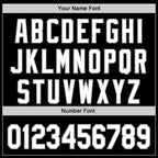 Custom Black White-Gray 3D Urban City Edition Sports Authentic Baseball Jersey