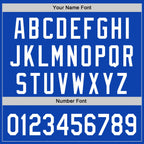 Custom Thunder Blue White-Black 3D Urban City Edition Sports Authentic Baseball Jersey