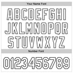 Custom White Black-Gray 3D Urban City Edition Sports Authentic Baseball Jersey