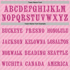 Custom Light Pink Pink-White 3D Pink Ribbon Breast Cancer Awareness Women Health Care Support Sports Pullover Sweatshirt Hoodie