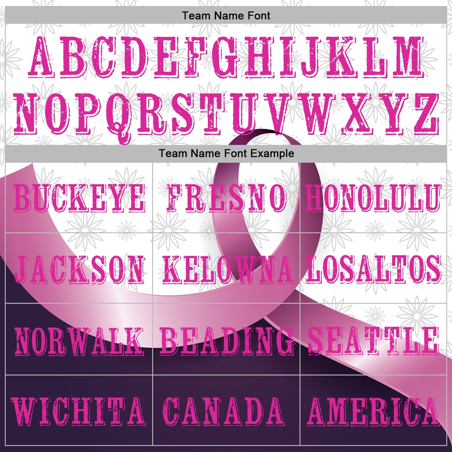 Custom White Deep Pink-Purple 3D Pink Ribbon Breast Cancer Awareness Women Health Care Support Sports Pullover Sweatshirt Hoodie