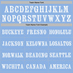 Custom Light Blue White 3D Pink Ribbon Breast Cancer Awareness Women Health Care Support Sports Pullover Sweatshirt Hoodie