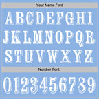 Custom Light Blue White 3D Pink Ribbon Breast Cancer Awareness Women Health Care Support Sports Pullover Sweatshirt Hoodie