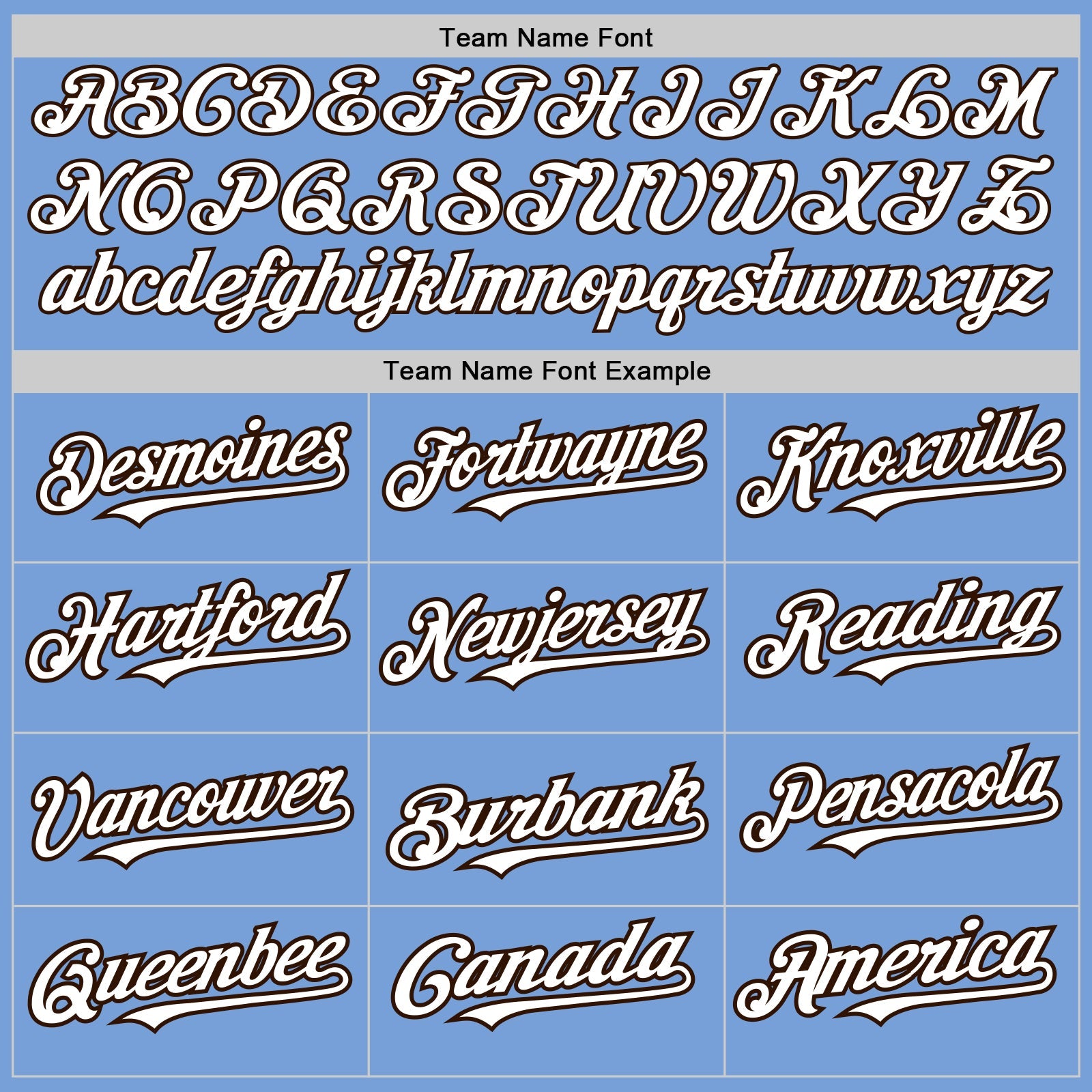 Custom Light Blue White-Brown 3 Colors Arm Shapes Authentic Baseball Jersey