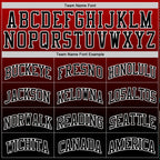 Custom Red Black-White Fade Fashion Round Neck Sublimation Basketball Suit Jersey