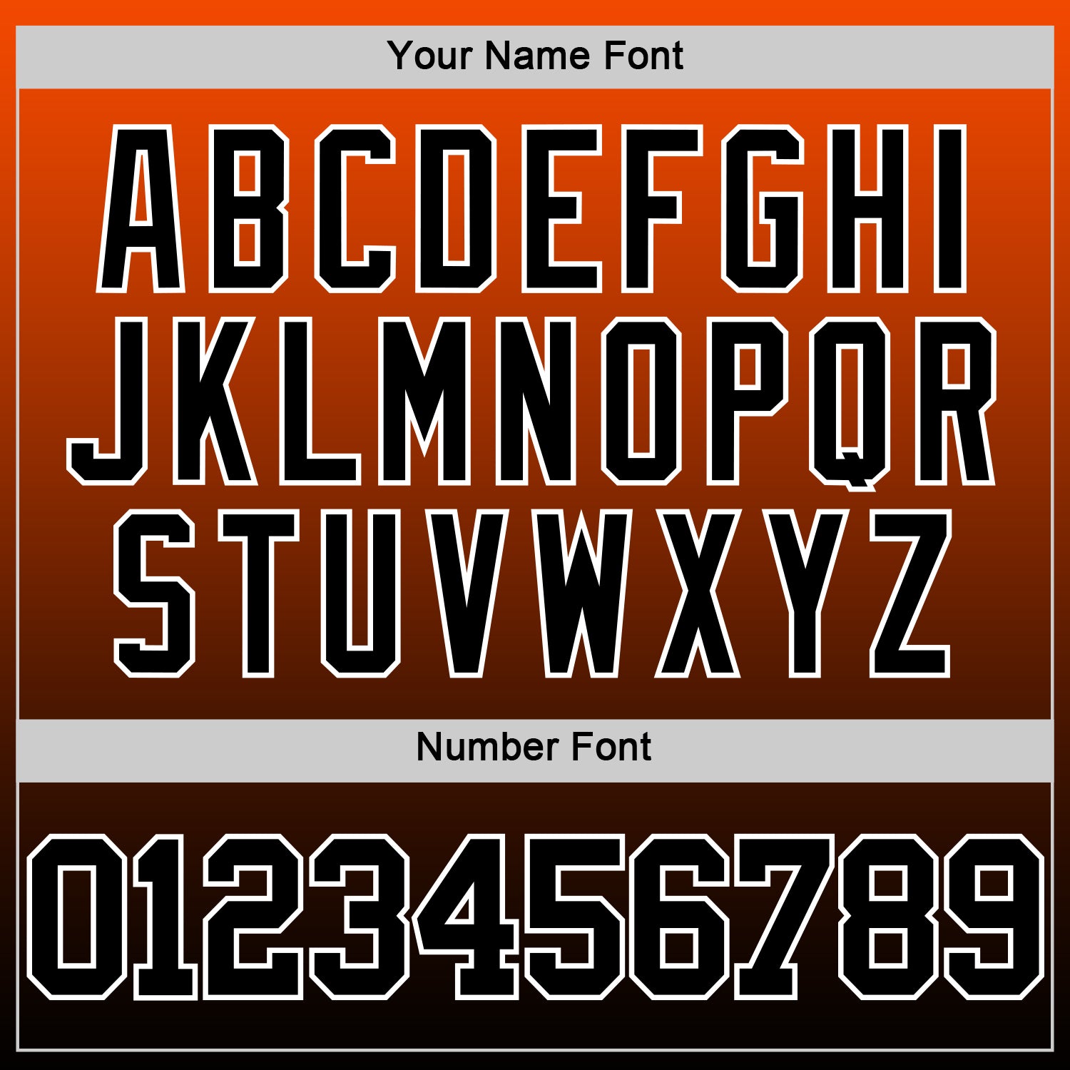 Custom Orange Black-White Gradient Square Shapes Round Neck Sublimation Basketball Suit Jersey