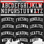 Custom Black White-Red Fragment Art Round Neck Sublimation Basketball Suit Jersey