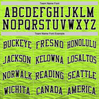 Custom Neon Green Black-White Line Round Neck Sublimation Basketball Suit Jersey