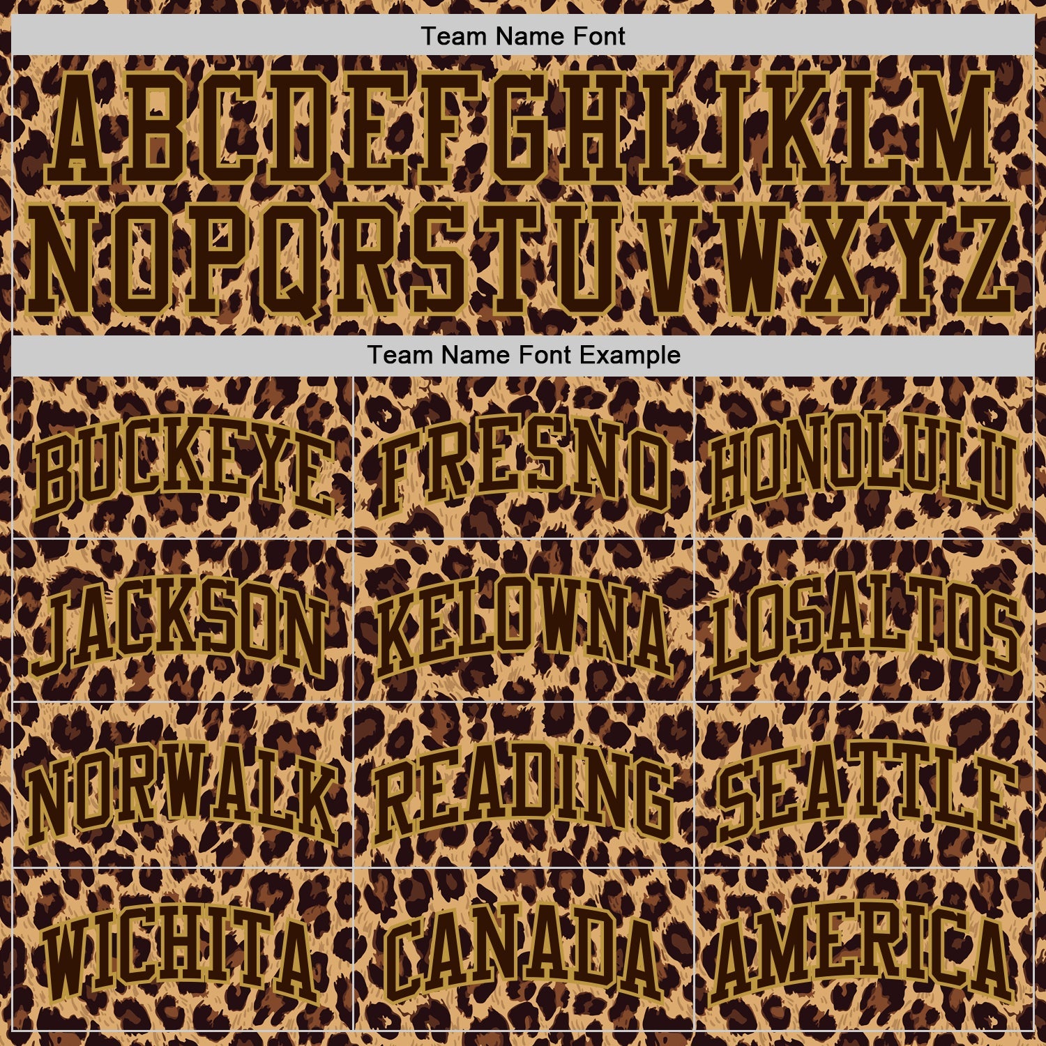 Custom Brown Old Gold Leopard Print Round Neck Sublimation Basketball Suit Jersey