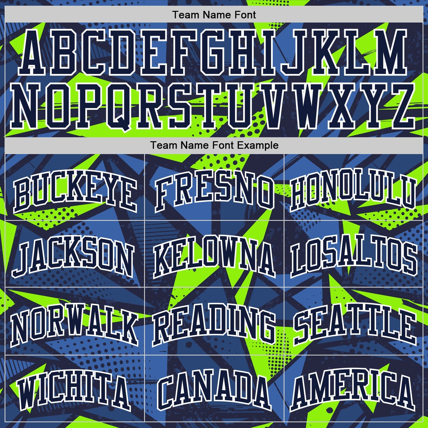 Custom Navy Neon Green-White Geometric Shape Round Neck Sublimation Basketball Suit Jersey