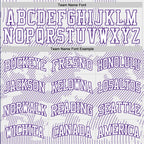 Custom White Purple Curve Lines Round Neck Sublimation Basketball Suit Jersey