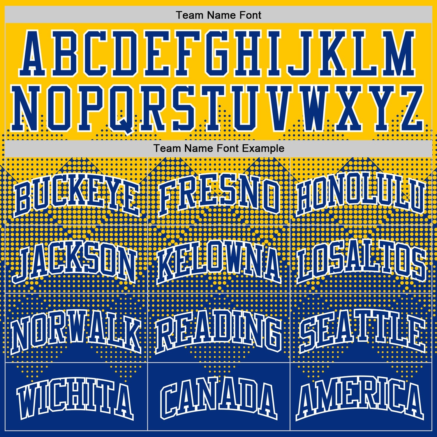 Custom Yellow Royal-White Gradient Square Shapes Round Neck Sublimation Basketball Suit Jersey