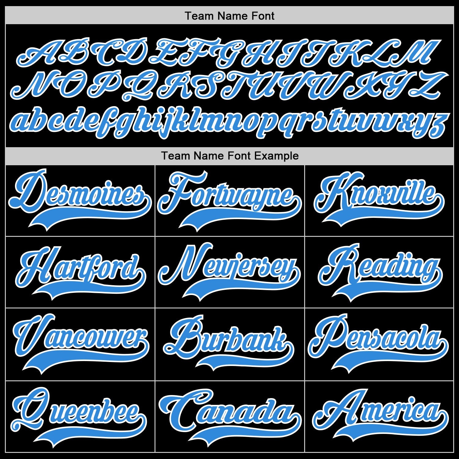 Custom Black Powder Blue-White Hockey Lace Neck Jersey