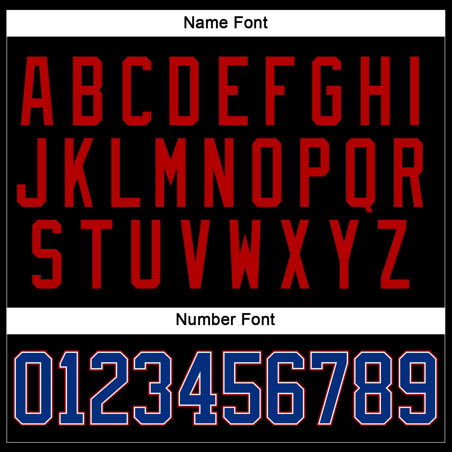 Custom Black Royal-Red Hockey Jersey