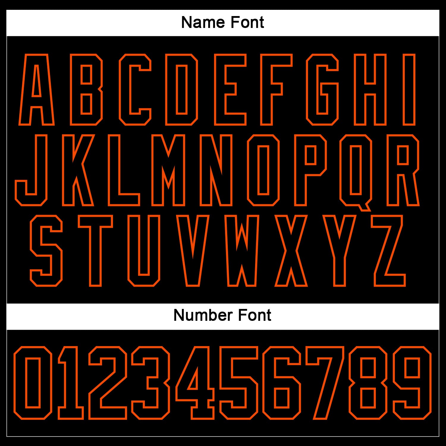 Custom Black Orange Hockey Jersey