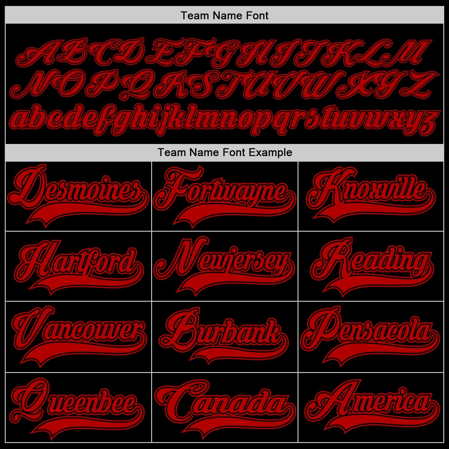 Custom Black Red Hockey Jersey