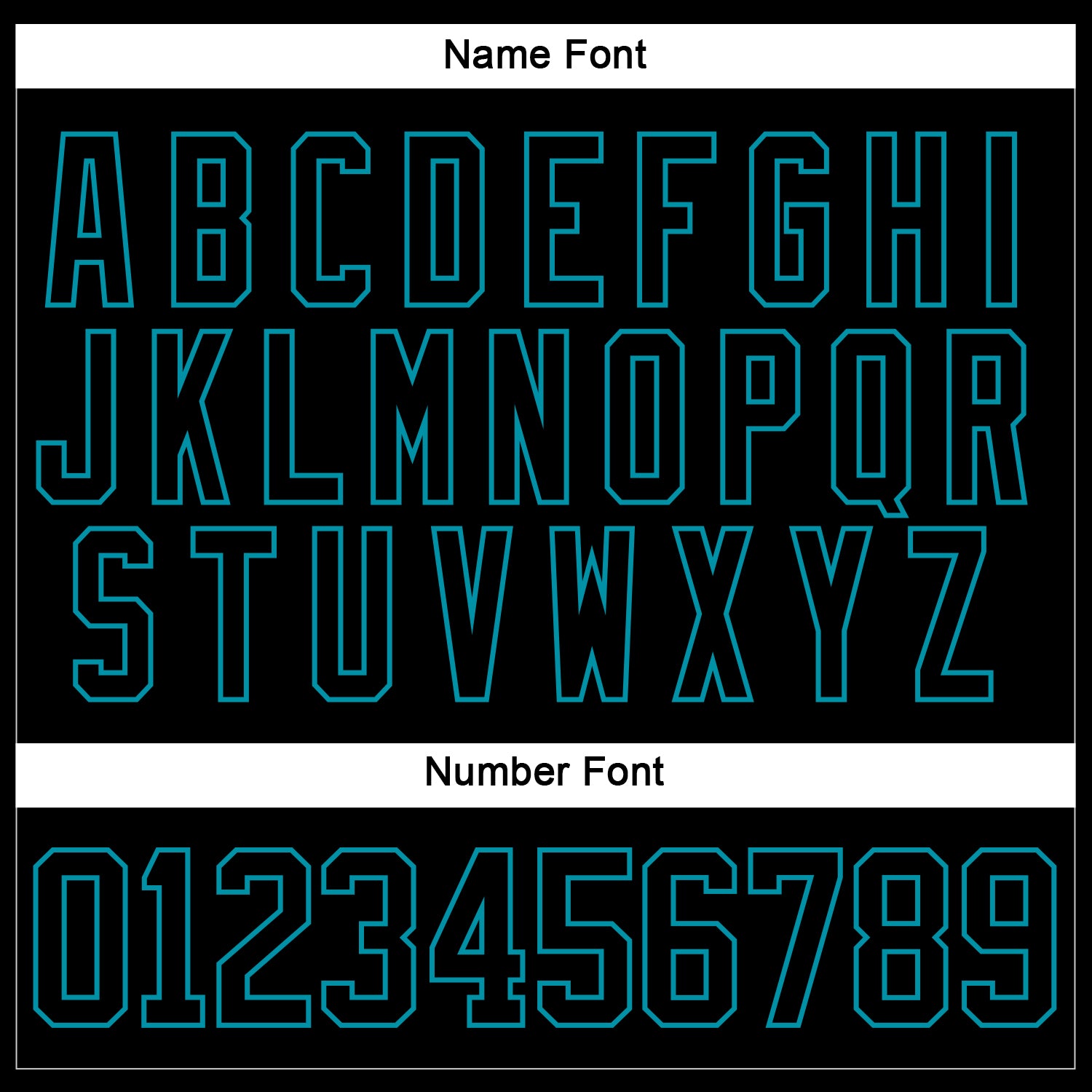 Custom Black Teal Hockey Jersey