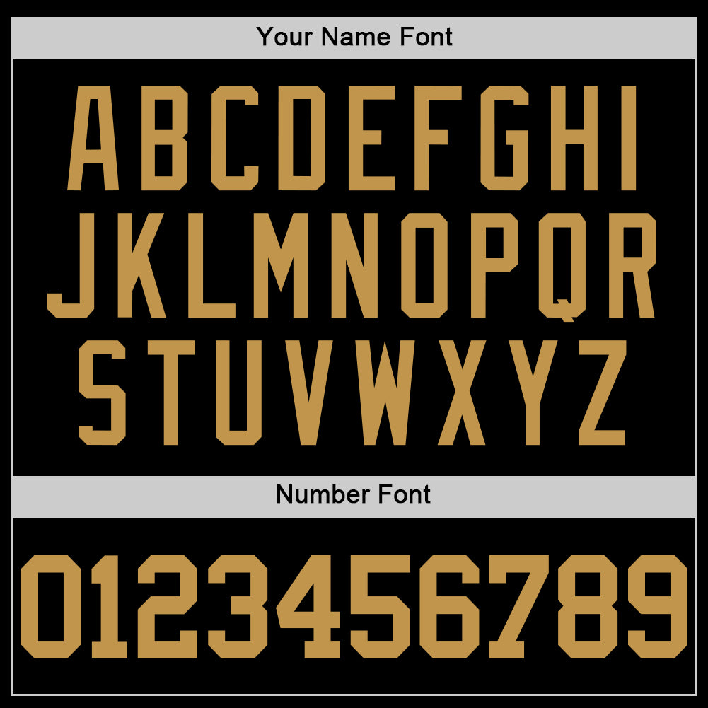 Custom Black Old Gold Pinstripe Old Gold Authentic Basketball Jersey