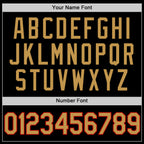 Custom Black Old Gold-Red Authentic Throwback Basketball Jersey