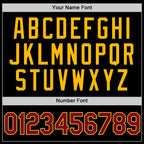 Custom Black Maroon-Gold Authentic Throwback Basketball Jersey