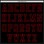 Custom Black Red Authentic Baseball Jersey