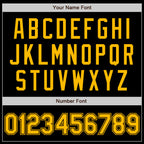 Custom Black Gold Authentic Baseball Jersey