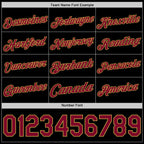 Custom Black Maroon-Old Gold Authentic Basketball Jersey